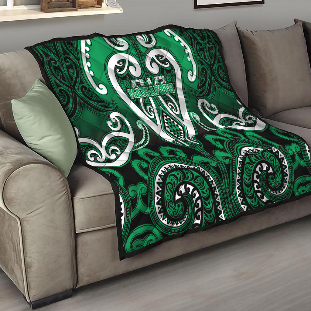 Aotearoa Ngati Maniapoto Quilt Maori Tribal Pattern LT05 - Polynesian Pride