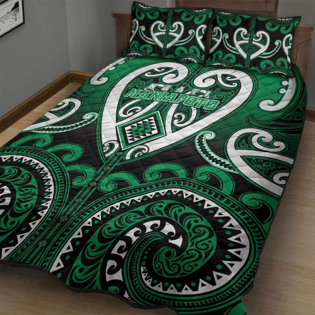 Aotearoa Ngati Maniapoto Quilt Bed Set Maori Tribal Pattern LT05 - Polynesian Pride