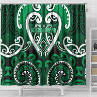Aotearoa Ngati Maniapoto Shower Curtain Maori Tribal Pattern LT05 - Polynesian Pride