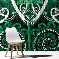 Aotearoa Ngati Maniapoto Window Curtain Maori Tribal Pattern LT05 - Polynesian Pride
