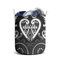 Aotearoa Ngati Raukawa Laundry Basket Maori Tribal Pattern LT05 - Polynesian Pride