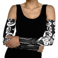 Custom Aotearoa Ngati Raukawa Arm Sleeves Maori Tribal Pattern LT05 - Polynesian Pride