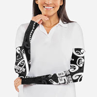 Custom Aotearoa Ngati Raukawa Arm Sleeves Maori Tribal Pattern LT05 - Polynesian Pride