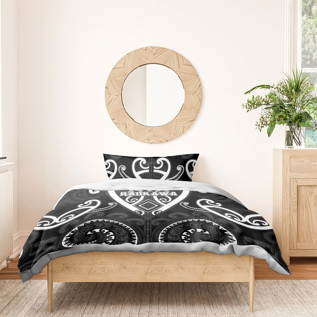 Aotearoa Ngati Raukawa Bedding Set Maori Tribal Pattern LT05 - Polynesian Pride