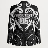 Custom Aotearoa Ngati Raukawa Blazer Maori Tribal Pattern LT05 - Polynesian Pride