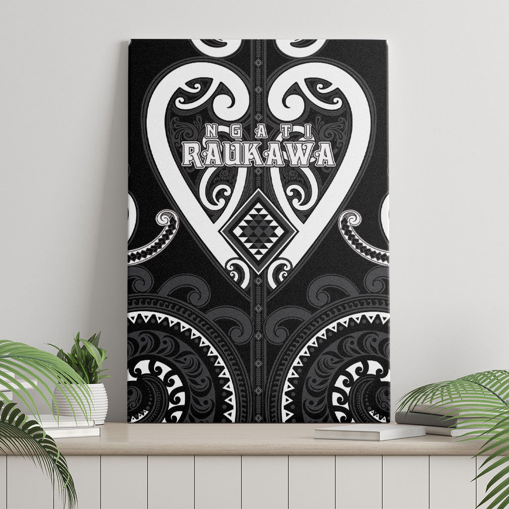 Aotearoa Ngati Raukawa Canvas Wall Art Maori Tribal Pattern LT05 - Polynesian Pride