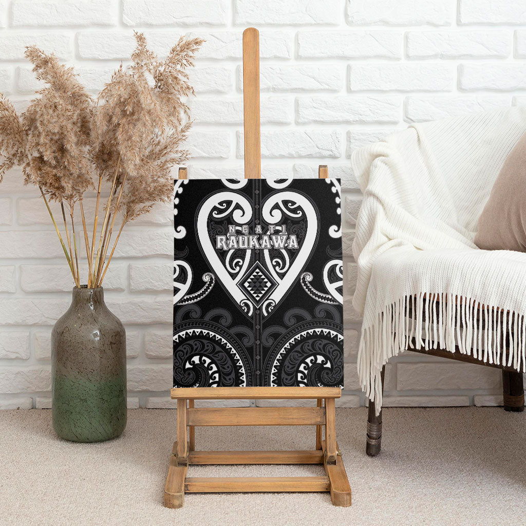 Aotearoa Ngati Raukawa Canvas Wall Art Maori Tribal Pattern LT05 - Polynesian Pride