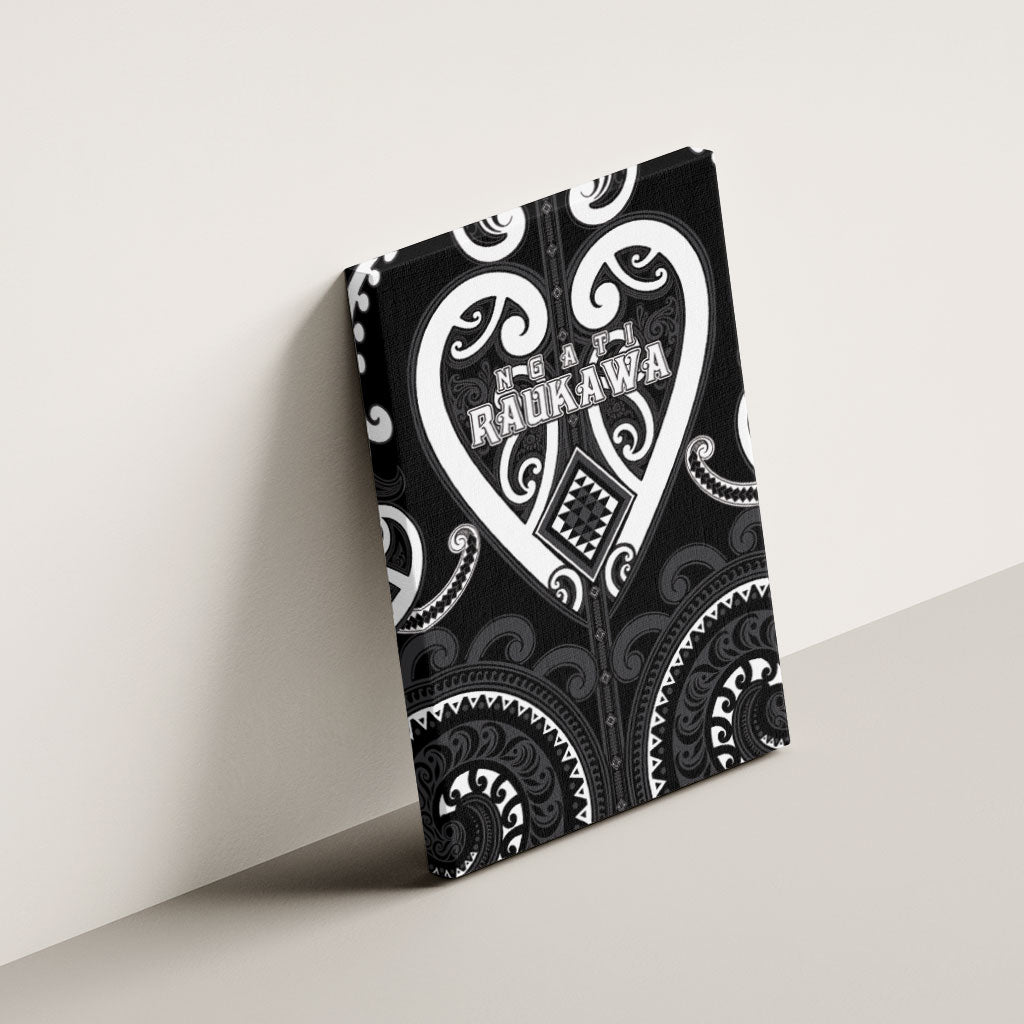 Aotearoa Ngati Raukawa Canvas Wall Art Maori Tribal Pattern LT05 - Polynesian Pride