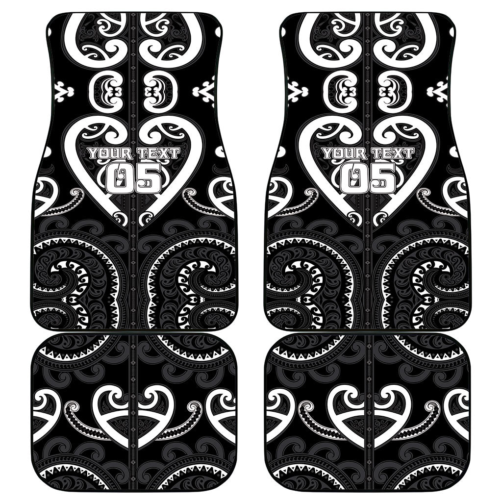 Custom Aotearoa Ngati Raukawa Car Mats Maori Tribal Pattern LT05 - Polynesian Pride