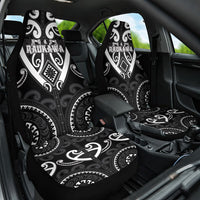 Aotearoa Ngati Raukawa Car Seat Cover Maori Tribal Pattern LT05 One Size Black - Polynesian Pride