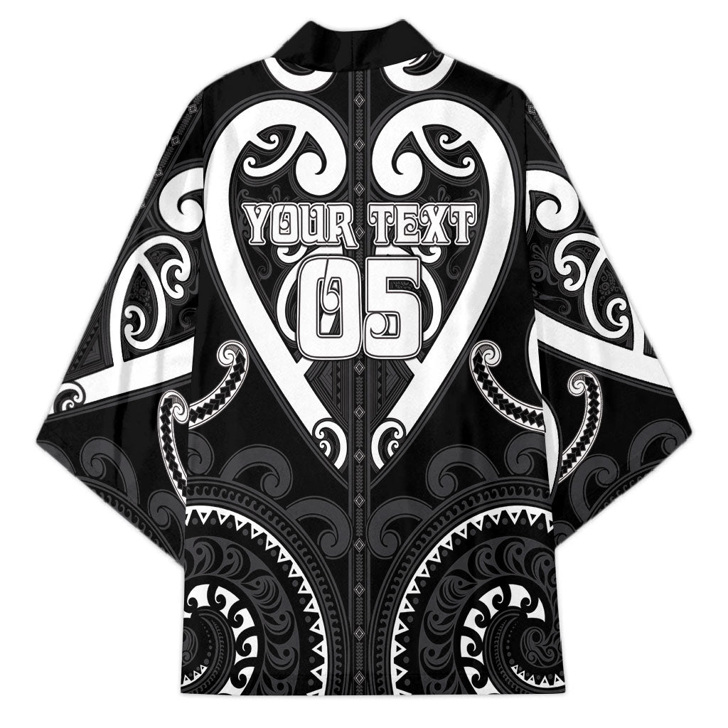 Custom Aotearoa Ngati Raukawa Kimono Maori Tribal Pattern LT05 - Polynesian Pride