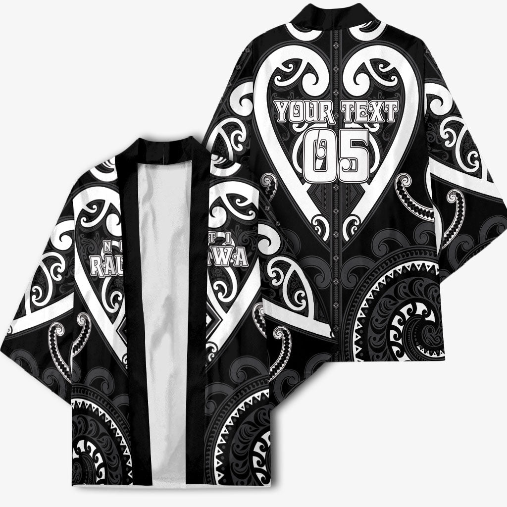 Custom Aotearoa Ngati Raukawa Kimono Maori Tribal Pattern LT05 - Polynesian Pride