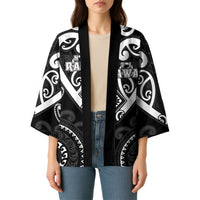 Custom Aotearoa Ngati Raukawa Kimono Maori Tribal Pattern LT05 - Polynesian Pride