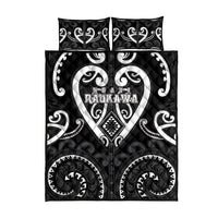 Aotearoa Ngati Raukawa Quilt Bed Set Maori Tribal Pattern LT05 - Polynesian Pride