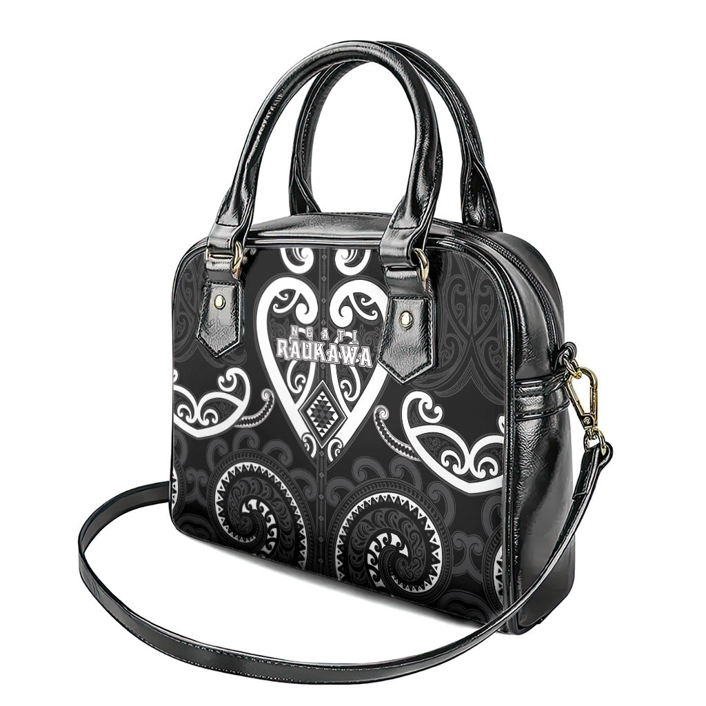 Aotearoa Ngati Raukawa Shoulder Handbag Maori Tribal Pattern LT05 - Polynesian Pride
