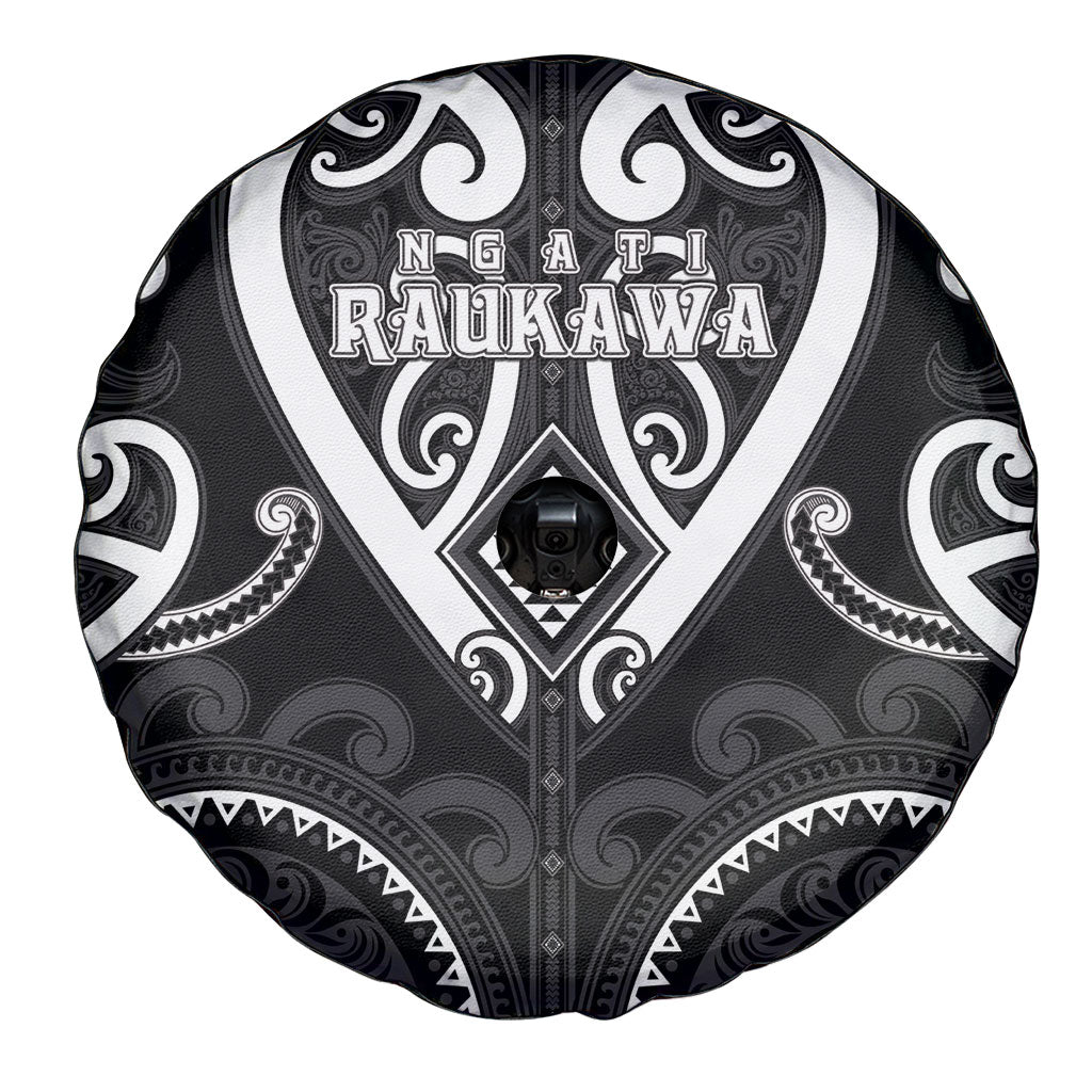 Aotearoa Ngati Raukawa Spare Tire Cover Maori Tribal Pattern LT05 - Polynesian Pride