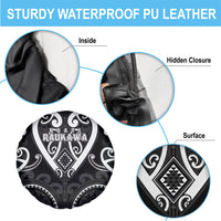 Aotearoa Ngati Raukawa Spare Tire Cover Maori Tribal Pattern LT05 - Polynesian Pride