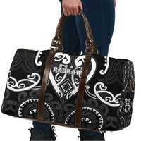 Aotearoa Ngati Raukawa Travel Bag Maori Tribal Pattern LT05 - Polynesian Pride