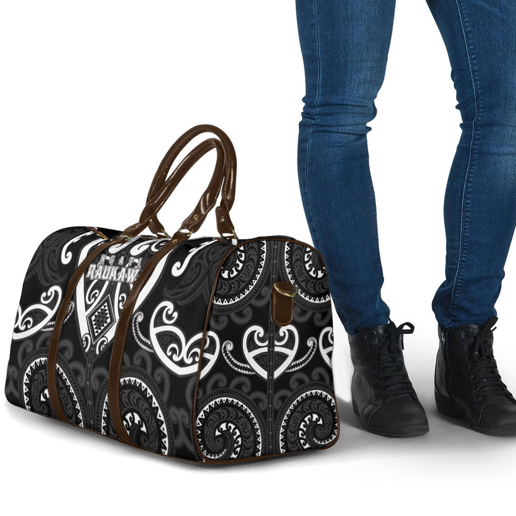 Aotearoa Ngati Raukawa Travel Bag Maori Tribal Pattern LT05 - Polynesian Pride