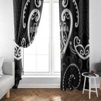 Aotearoa Ngati Raukawa Window Curtain Maori Tribal Pattern LT05 - Polynesian Pride