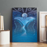 Polynesia Manta Ray Canvas Wall Art Let's The Sea Set You Free LT05 - Polynesian Pride