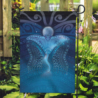 Polynesia Manta Ray Garden Flag Let's The Sea Set You Free LT05 Garden Flag Blue - Polynesian Pride