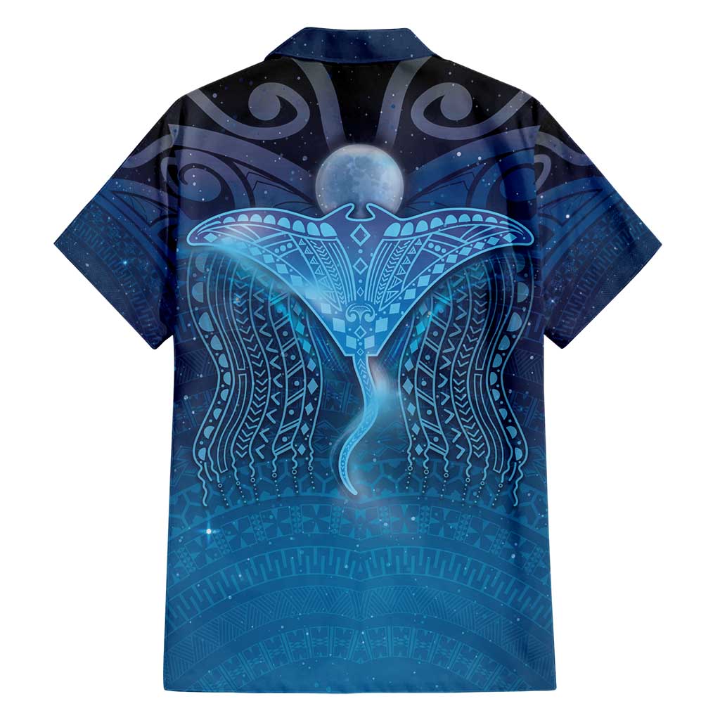 Polynesia Manta Ray Hawaiian Shirt Let's The Sea Set You Free LT05 - Polynesian Pride