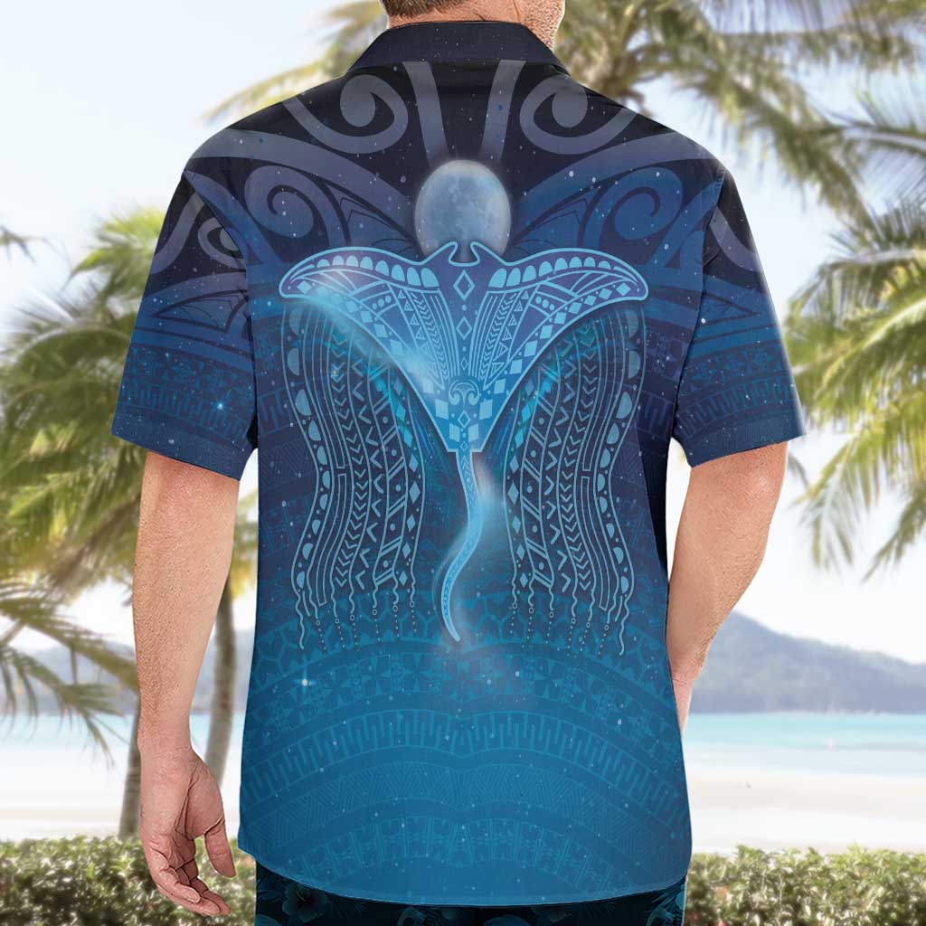 Polynesia Manta Ray Hawaiian Shirt Let's The Sea Set You Free LT05 - Polynesian Pride