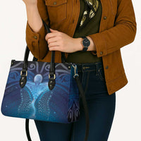Polynesia Manta Ray Leather Bag Let's The Sea Set You Free LT05 - Polynesian Pride