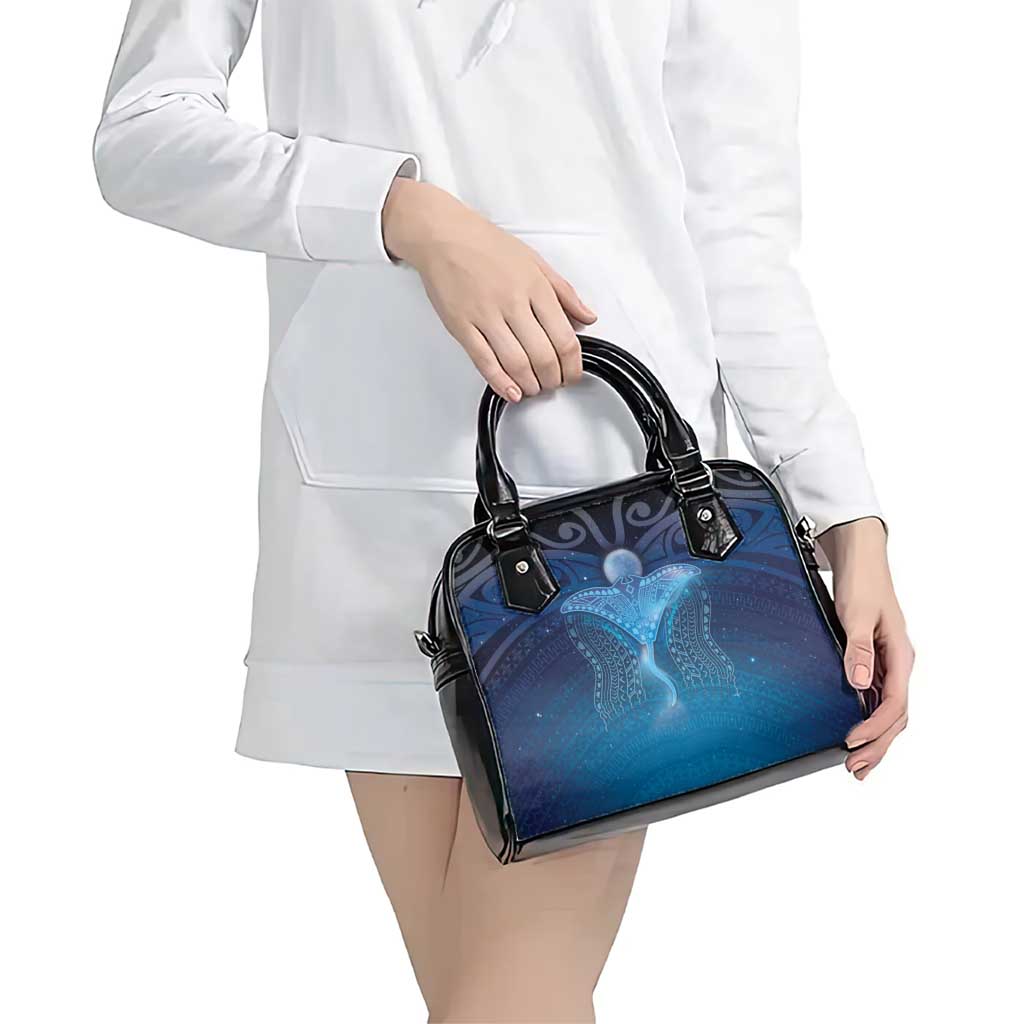 Polynesia Manta Ray Shoulder Handbag Let's The Sea Set You Free LT05 - Polynesian Pride