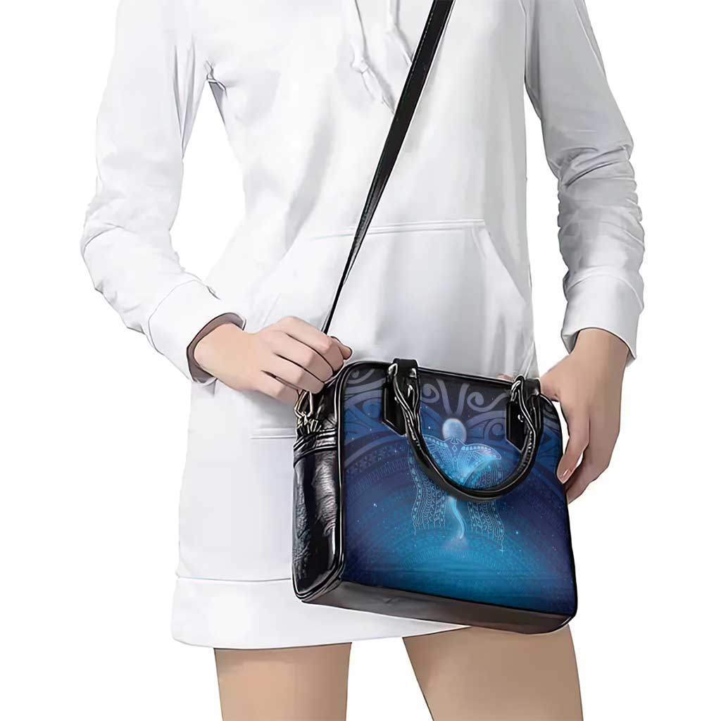 Polynesia Manta Ray Shoulder Handbag Let's The Sea Set You Free LT05 - Polynesian Pride