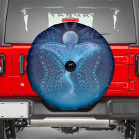 Polynesia Manta Ray Spare Tire Cover Let's The Sea Set You Free LT05 - Polynesian Pride