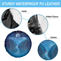 Polynesia Manta Ray Spare Tire Cover Let's The Sea Set You Free LT05 - Polynesian Pride