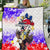 Filipino American History Month Quilt The Eight-Rayed Sun Flags With Bald Eagle LT05 White - Polynesian Pride