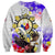 Filipino American History Month Sweatshirt The Eight-Rayed Sun Flags With Bald Eagle LT05 - Polynesian Pride