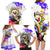 Personalized Filipino American History Month Family Matching Long Sleeve Bodycon Dress and Hawaiian Shirt The Eight-Rayed Sun Flags With Bald Eagle LT05 - Polynesian Pride