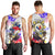 Personalized Filipino American History Month Men Tank Top The Eight-Rayed Sun Flags With Bald Eagle LT05 - Polynesian Pride