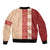 Papua New Guinea Bomber Jacket Oro Tapa Pattern