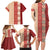 Papua New Guinea Family Matching Long Sleeve Bodycon Dress and Hawaiian Shirt Oro Tapa Pattern