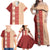 Papua New Guinea Family Matching Off Shoulder Maxi Dress and Hawaiian Shirt Oro Tapa Pattern