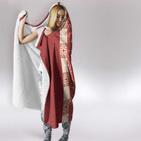 Papua New Guinea Hooded Blanket Oro Tapa Pattern LT05 - Polynesian Pride