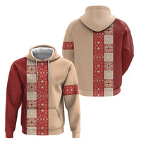 Papua New Guinea Zip Hoodie Oro Tapa Pattern LT05 - Polynesian Pride