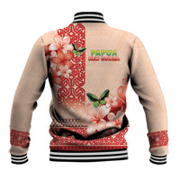Papua New Guinea Oro Province Baseball Jacket Oro Birdwing Butterfly LT05 - Polynesian Pride