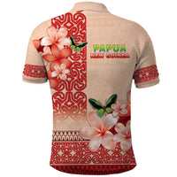 Papua New Guinea Oro Province Polo Shirt Oro Birdwing Butterfly LT05 - Polynesian Pride
