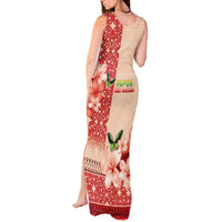 Papua New Guinea Oro Province Tank Maxi Dress Oro Birdwing Butterfly LT05 - Polynesian Pride