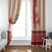 Papua New Guinea Oro Province Window Curtain Oro Birdwing Butterfly LT05 - Polynesian Pride