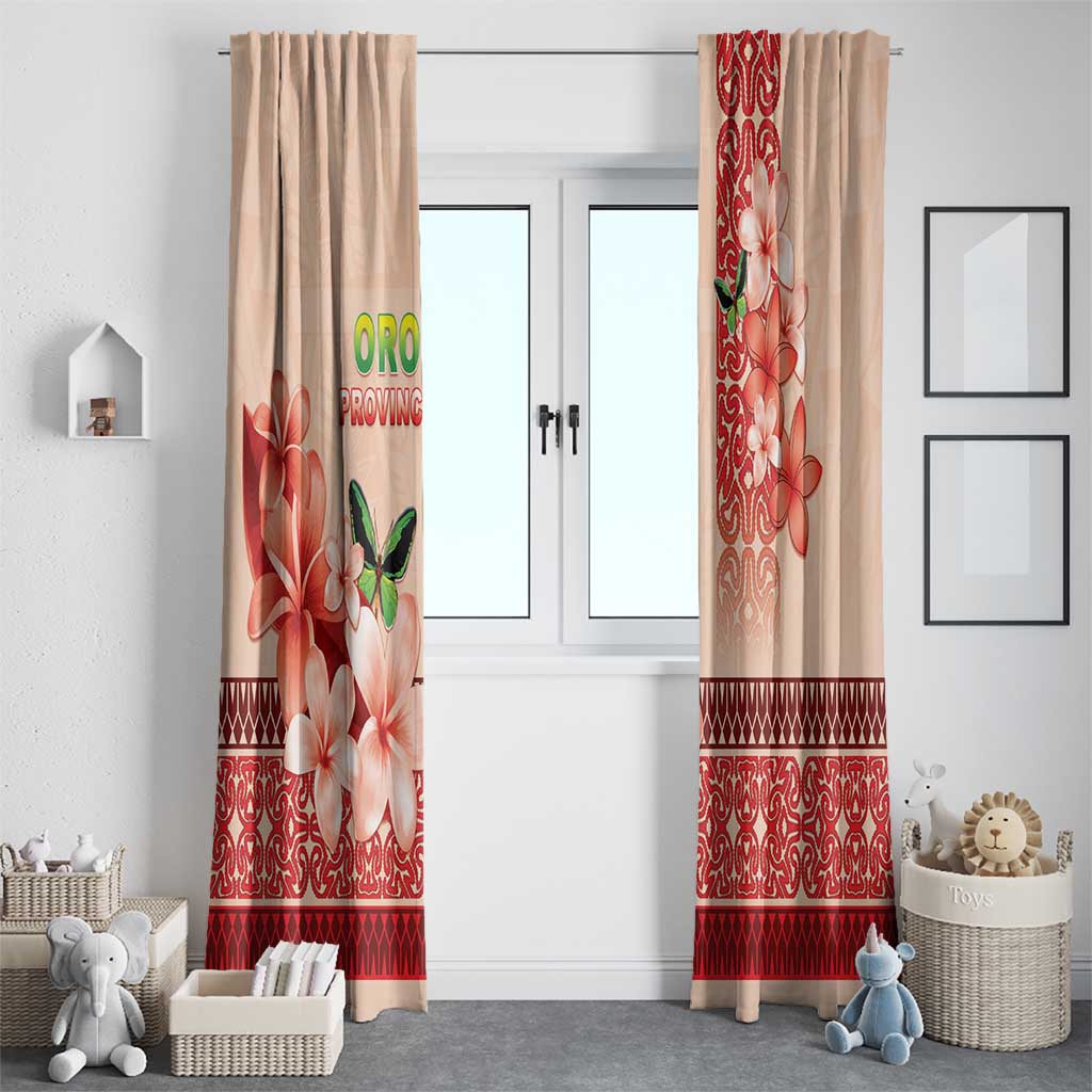 Papua New Guinea Oro Province Window Curtain Oro Birdwing Butterfly LT05 - Polynesian Pride