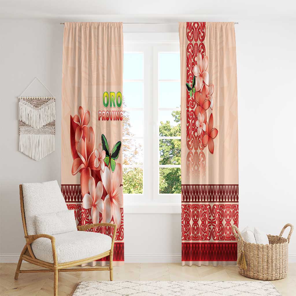 Papua New Guinea Oro Province Window Curtain Oro Birdwing Butterfly LT05 - Polynesian Pride