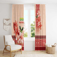 Papua New Guinea Oro Province Window Curtain Oro Birdwing Butterfly LT05 - Polynesian Pride