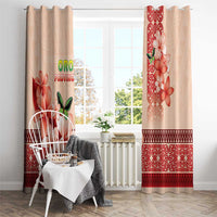 Papua New Guinea Oro Province Window Curtain Oro Birdwing Butterfly LT05 - Polynesian Pride
